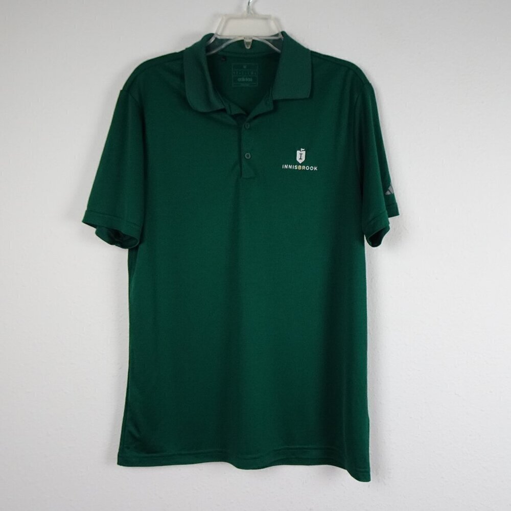 Adidas Polo Shirt Men's Size Medium Green Innisbrook Golf Florida